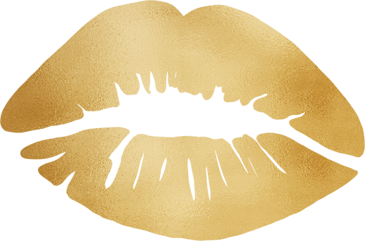 Golden Beautiful Lips